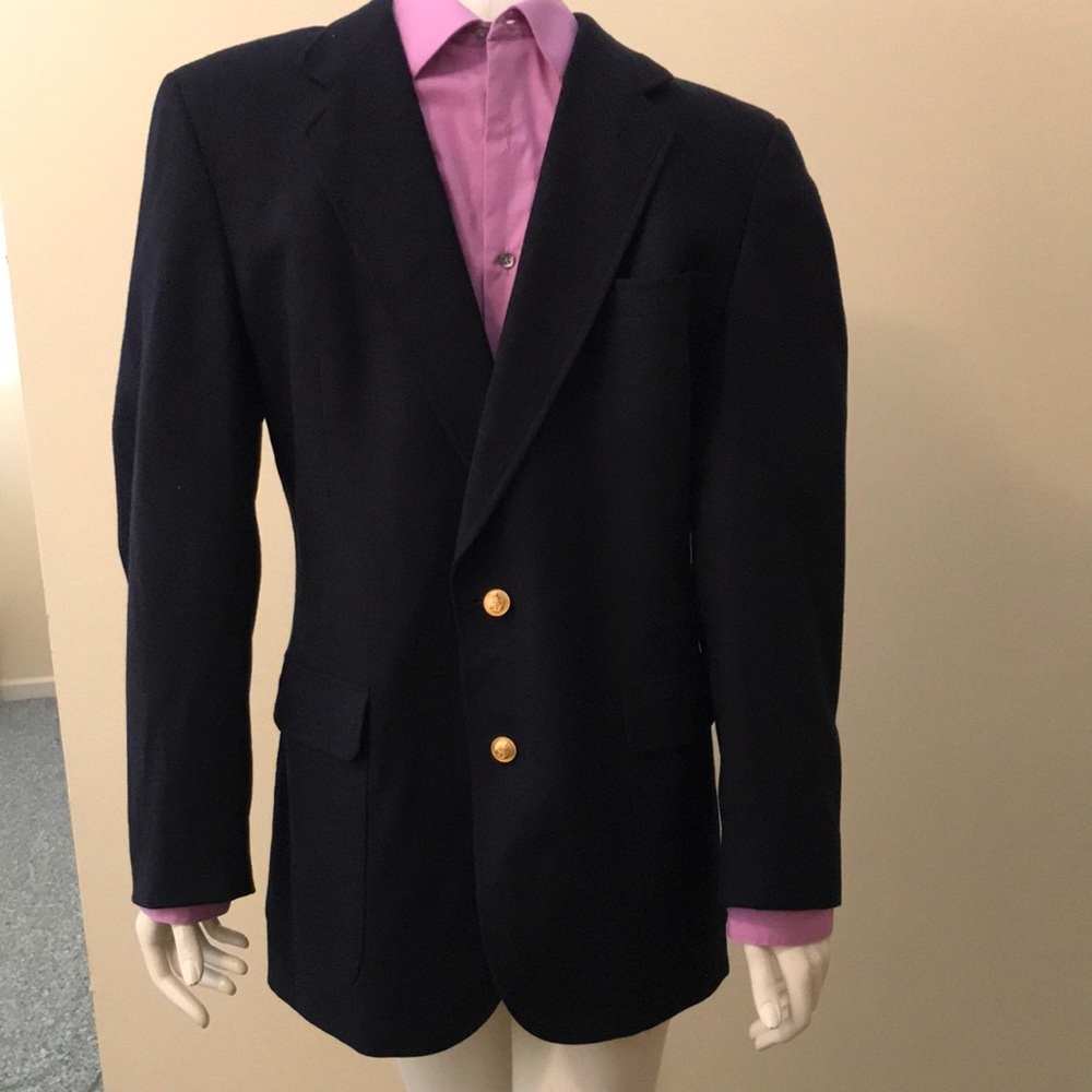 23. Navy Blazer by Hart Shaffner and Marx